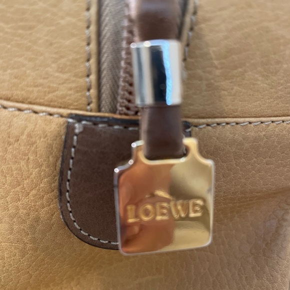 SOLD Vintage Loewe Satchel Bag - Picture 12 of 17